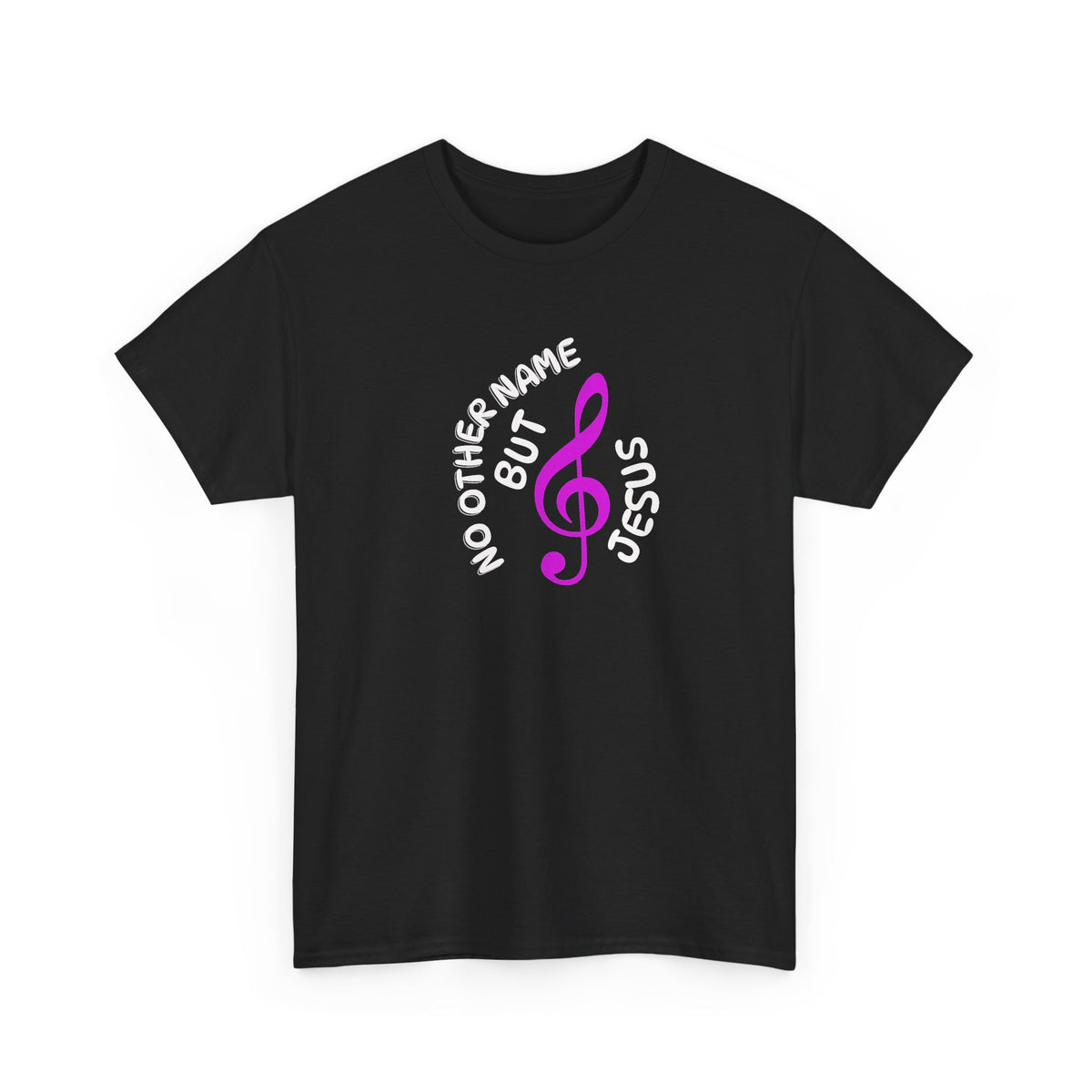 Pink Treble Clef Music T-Shirt — Musician Gift & Music Lover Tee