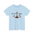 Christian Cross T-Shirt — 'Rooted & Growing in Christ, In His Grace' Faith Tee