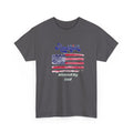 Patriotic 'America' Flag Tee — "Blessed By God" | 4th of July USA T-Shirt