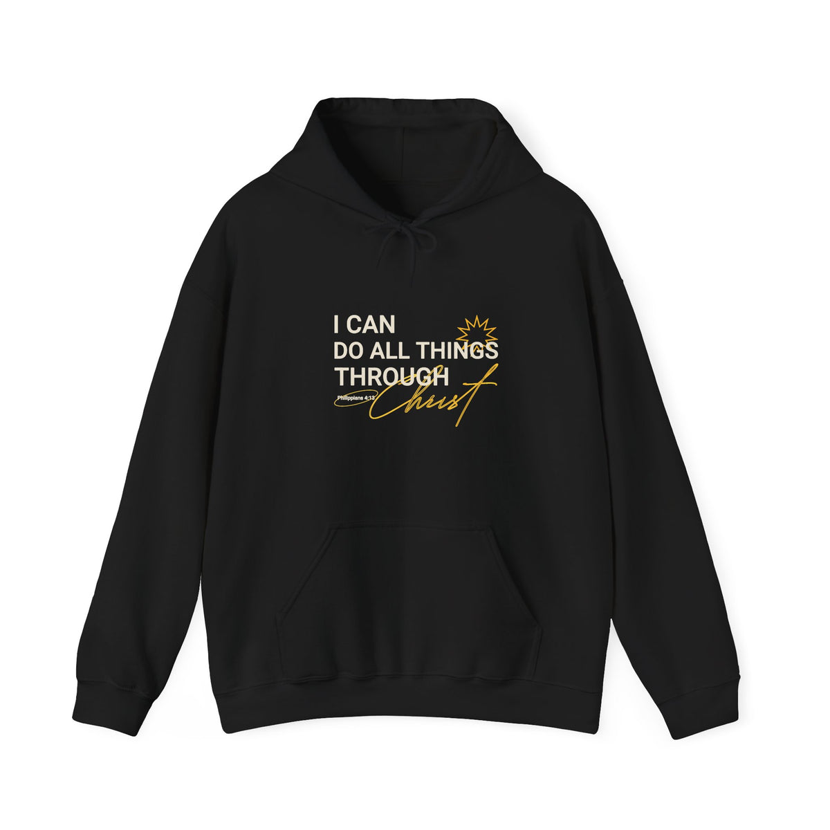 I Can Do All Things Through Christ - Unisex Heavy Blend™ Hooded Sweatshirt