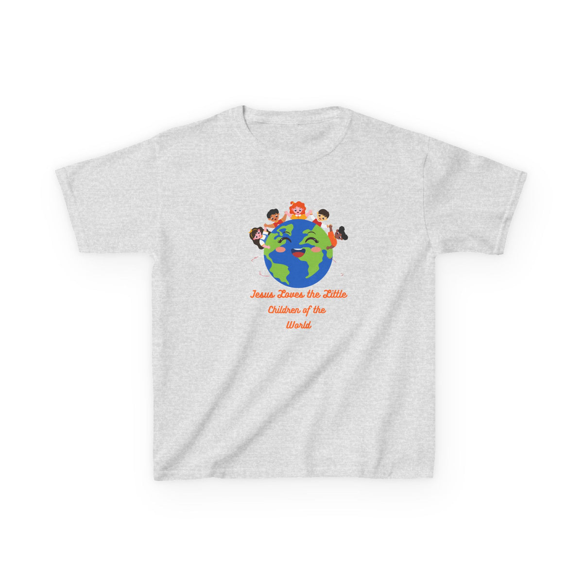Kids Tee — "Around the World" Children of the World Globe Design