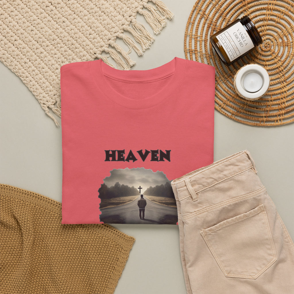 Heaven - so many roads only one way - Unisex Heavy Cotton Tee