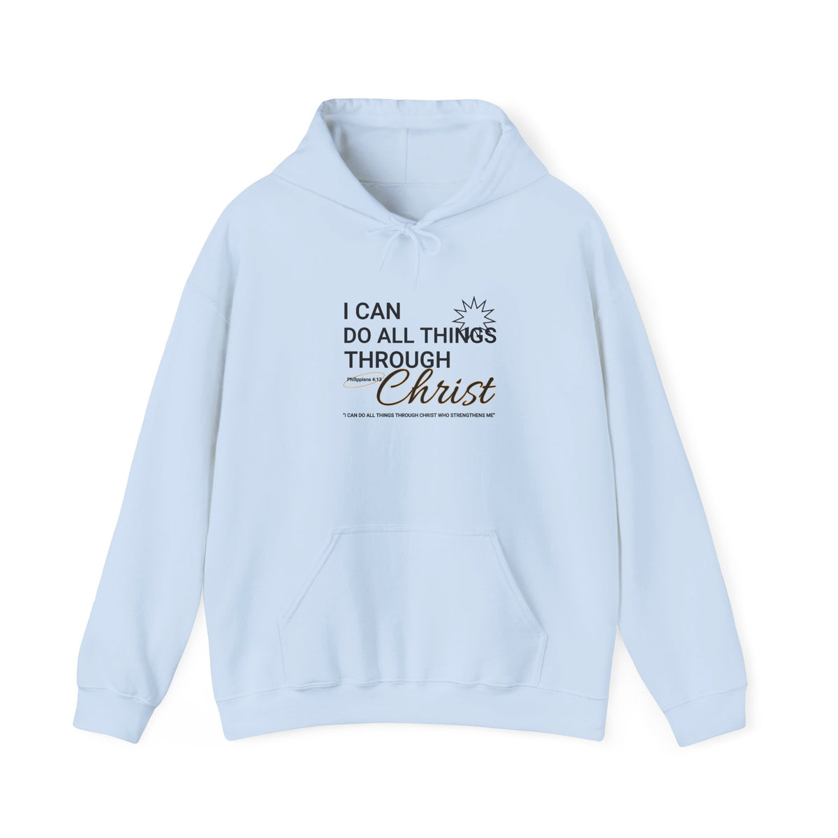 I can do all things through Christ - Unisex Heavy Blend™ Hooded Sweatshirt