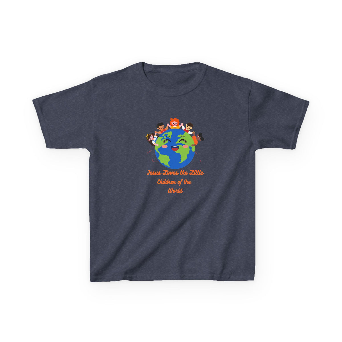 Kids Tee — "Around the World" Children of the World Globe Design