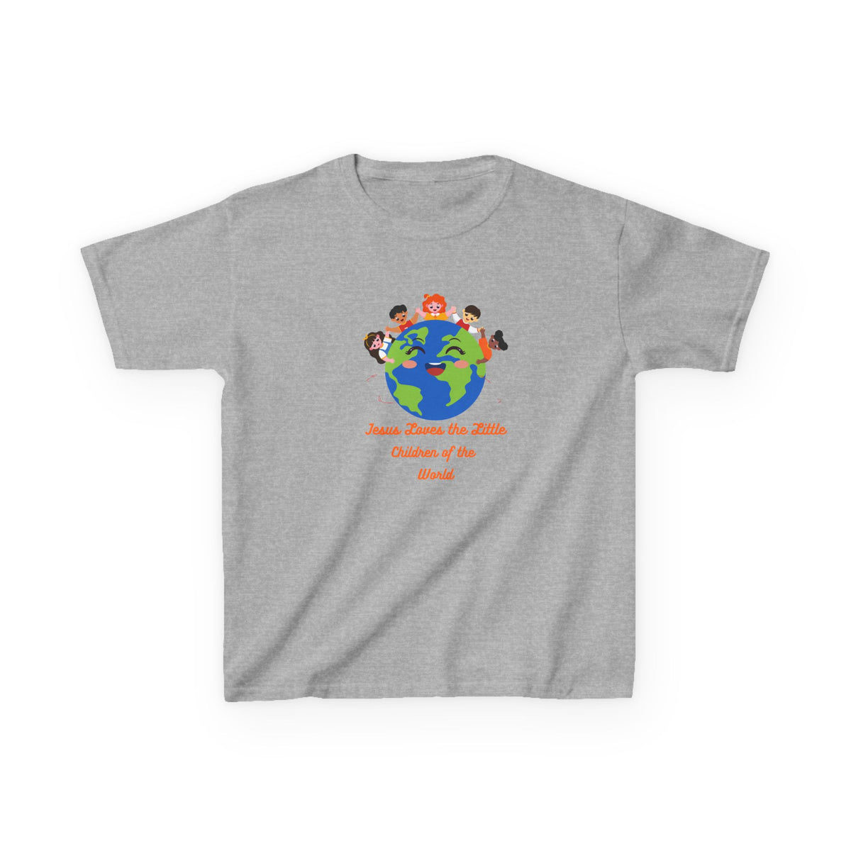 Kids Tee — "Around the World" Children of the World Globe Design