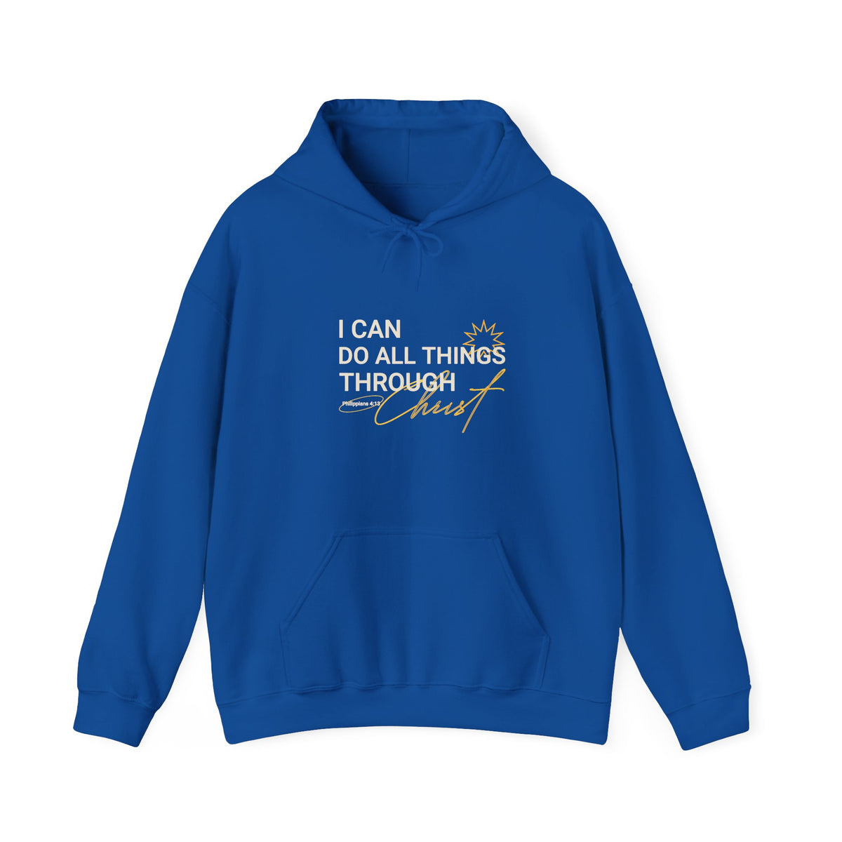 I Can Do All Things Through Christ - Unisex Heavy Blend™ Hooded Sweatshirt