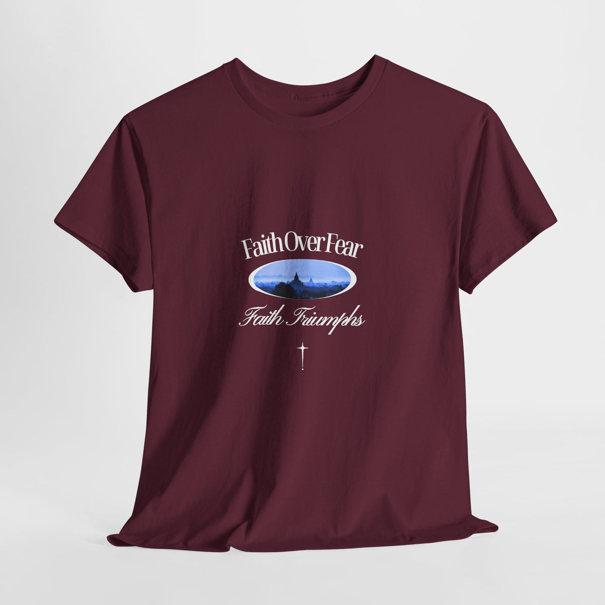 Faith Over Fear - Unisex Heavy Cotton Tee