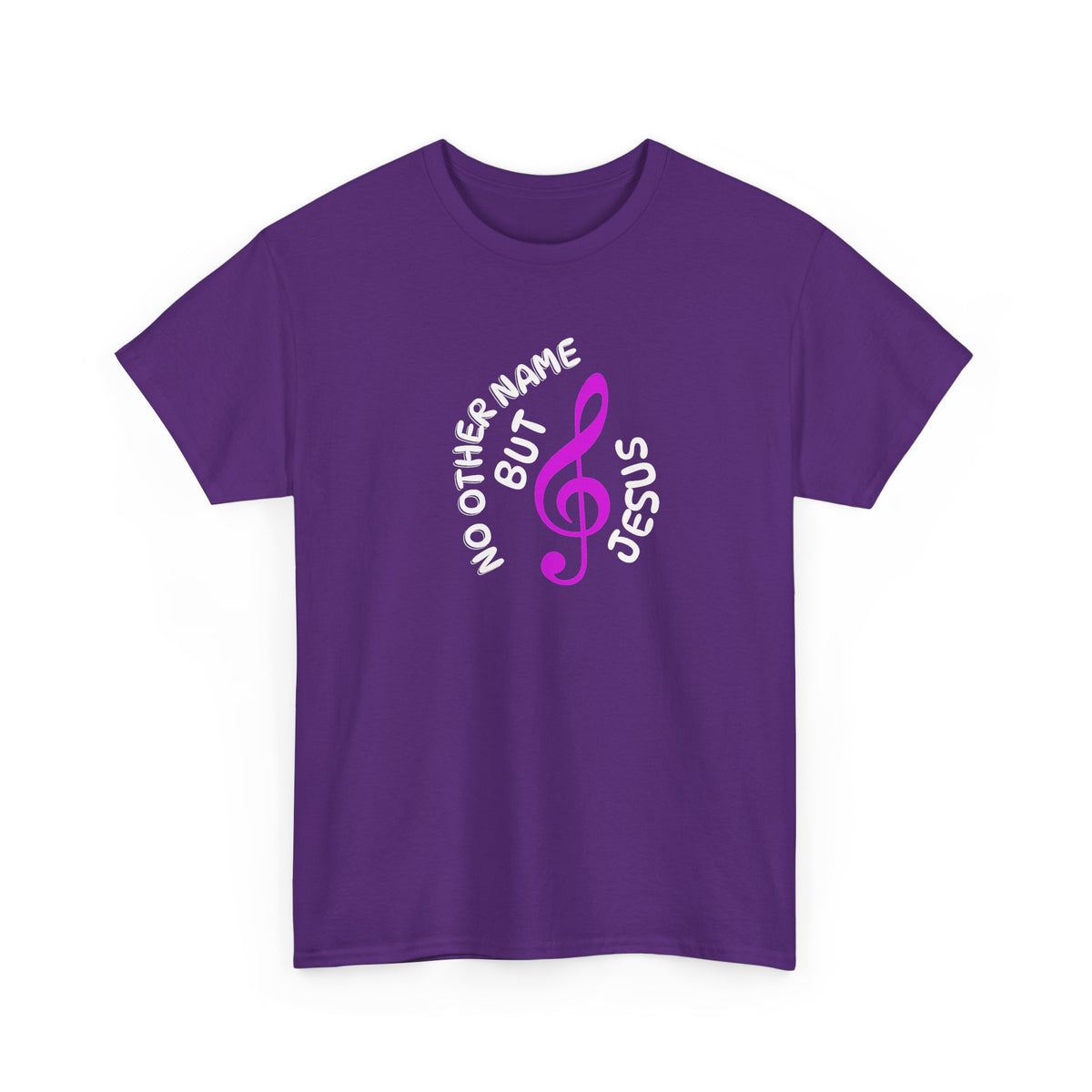 Pink Treble Clef Music T-Shirt — Musician Gift & Music Lover Tee