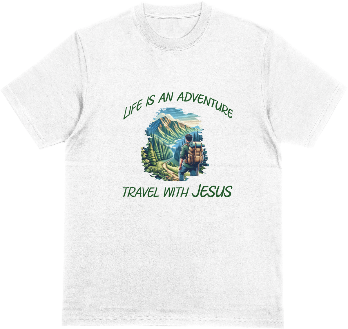 Life is an adventure - travel with Jesus