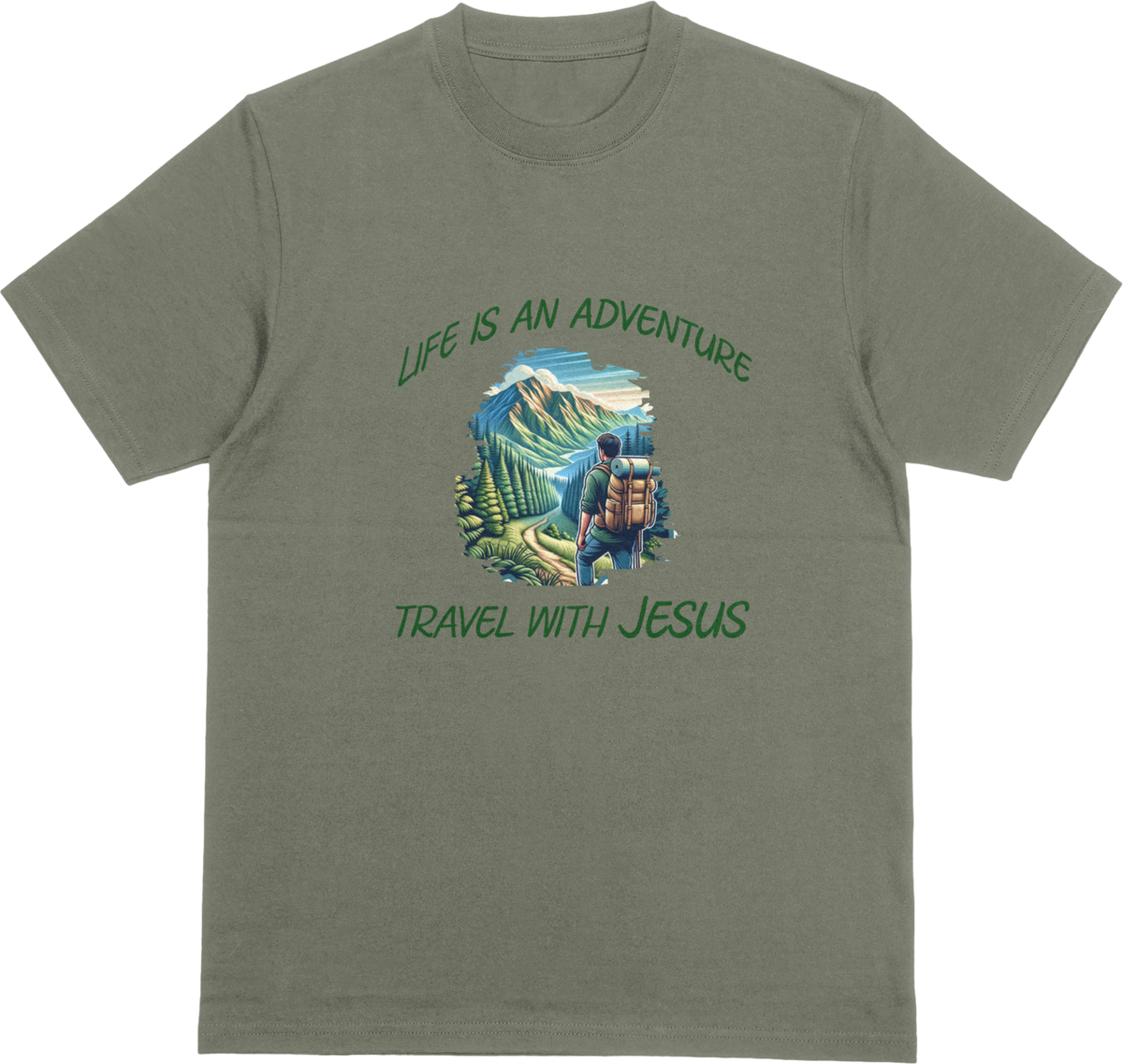 Life is an adventure - travel with Jesus