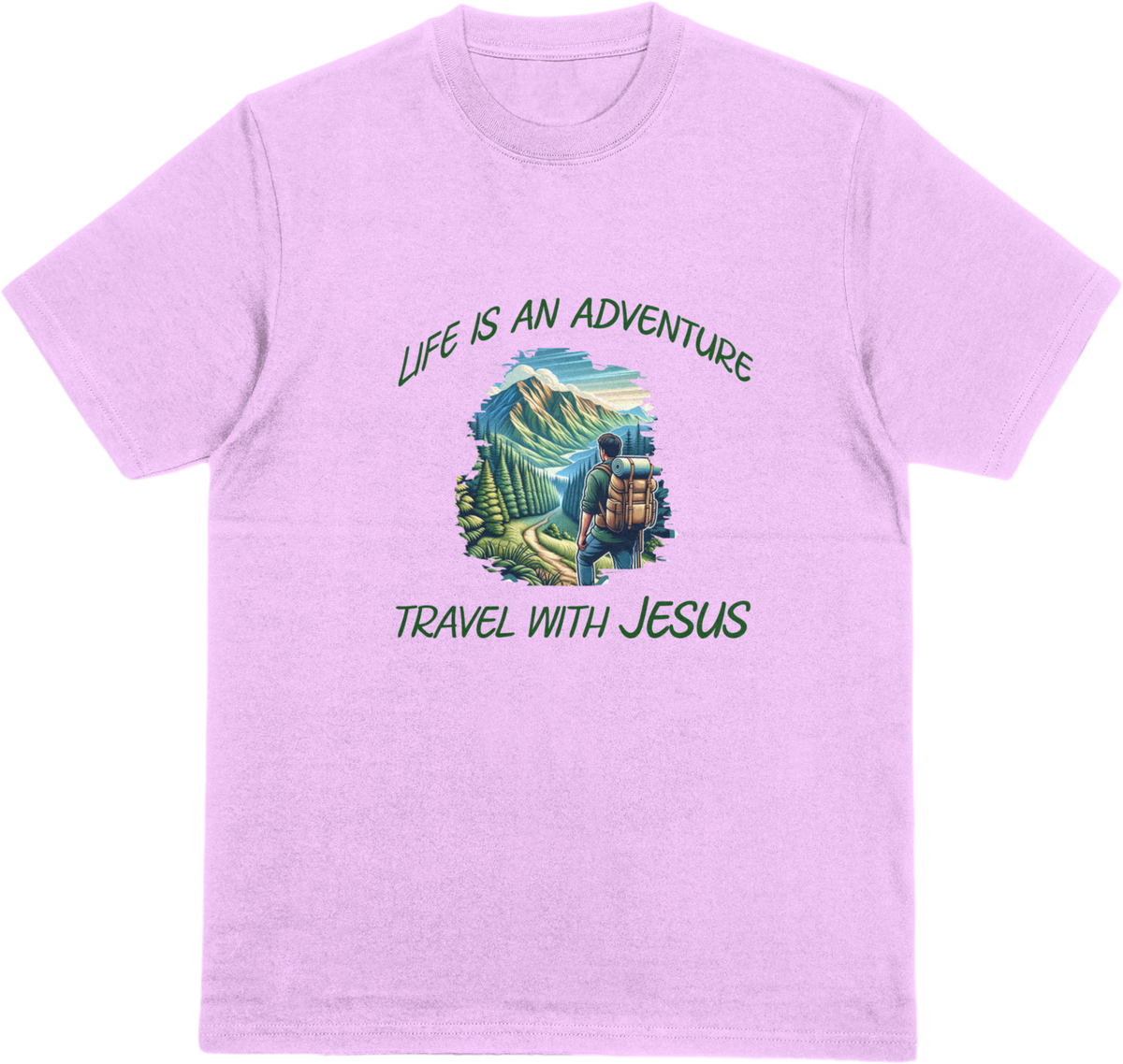 Life is an adventure - travel with Jesus