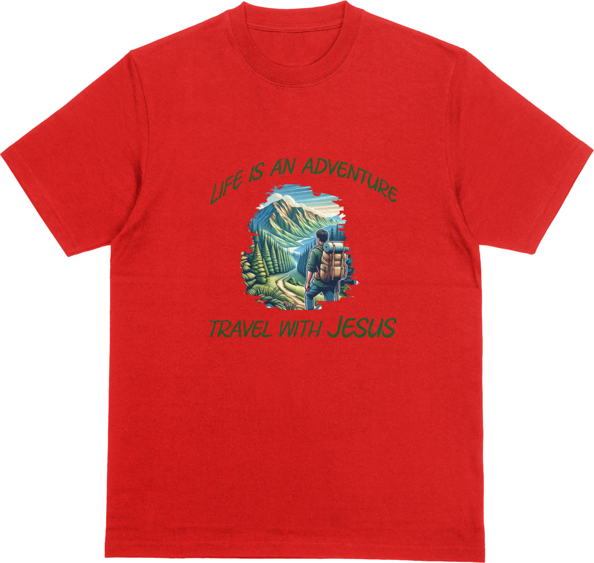 Life is an adventure - travel with Jesus