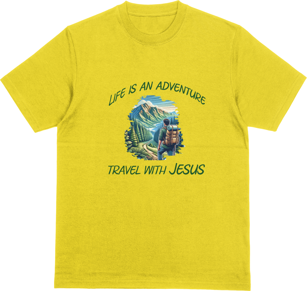 Life is an adventure - travel with Jesus