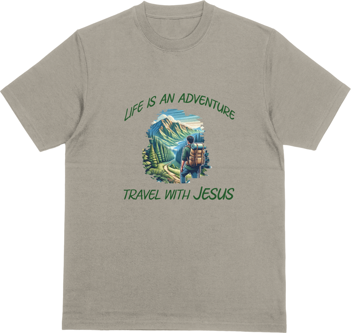 Life is an adventure - travel with Jesus
